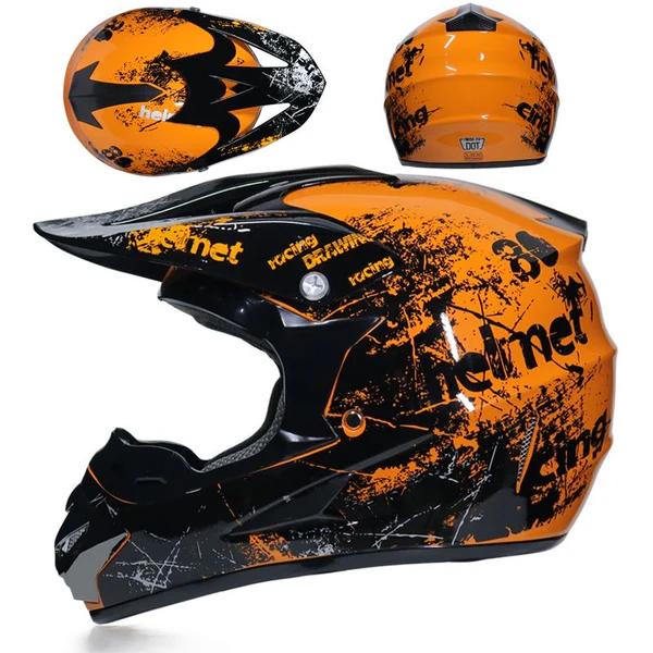 TUTTIO DIRT BIKE HELMET (SIZE: 59–61 CM) - Image 2
