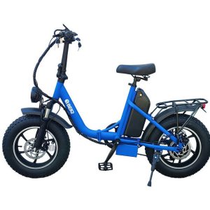 QBEAR CG3 BLUE STEP-THRU FOLDABLE WOMEN’S BIKE